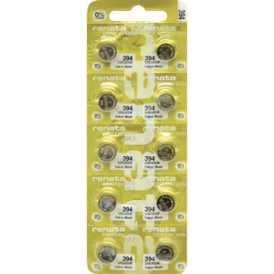 Renata 394.MP-E gombíková batéria  394 oxid striebra 84 mAh 1.55 V 10 ks