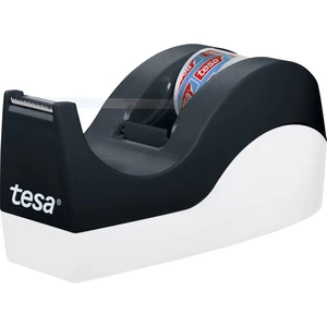 tesa Desk tape dispenser tesafilm Orca čierna  vrátane úlohy lepiaca fólia 33 m 19 mm