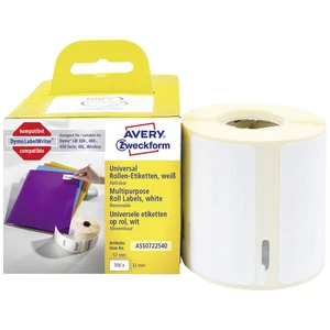 Avery-Zweckform etikety v roli kompatibilná náhradný DYMO, Seiko 11354, S0722540 57 x 32 mm papier  biela 500 ks premies