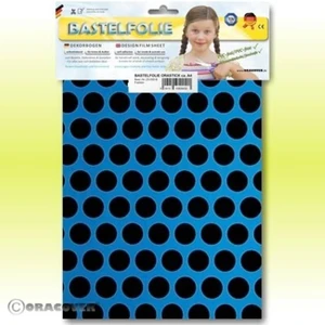 Oracover 45-051-071-B lepiaca fólia Orastick Fun 1 (d x š) 300 mm x 208 mm modrá, čierna