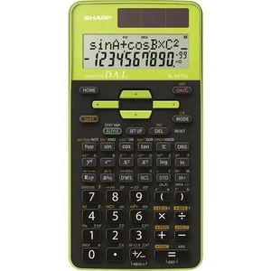Sharp EL-531TG školský počítač zelená Displej (počet miest): 10 solárny pohon, na batérie (š x v x h) 80 x 15 x 161 mm