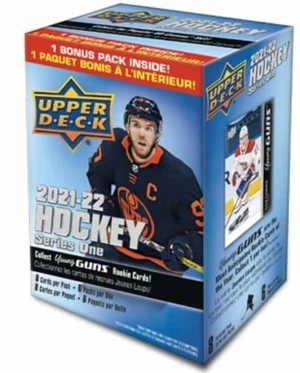 2021-22 NHL Upper Deck Series One Blaster box - hokejové karty