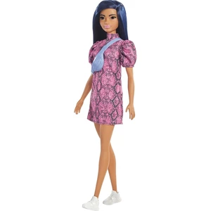 Mattel Barbie modelka šaty se vzorem hadí kůže