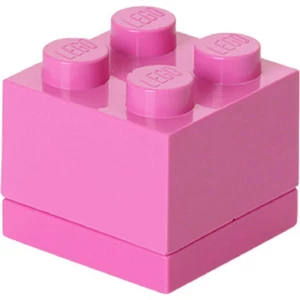 LEGO Mini Box 4,6 x 4,6 x 4,3 cm Růžová