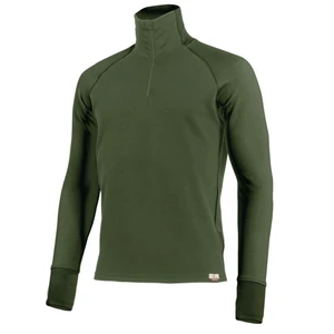Lasting Vlněná Merino mikina LEO 260g - zelená Velikost: L