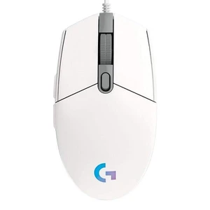 Herná myš Logitech G102 Lightsync Gaming Mouse, biela