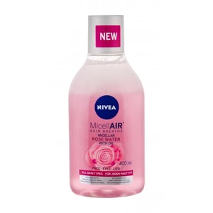 Nivea MicellAIR® Rose Water 400 ml micelární voda pro ženy na všechny typy pleti; na rozjasnění pleti; na unavenou pleť