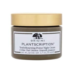 Origins Plantscription Youth-Renewing Power Night Cream 50 ml noční pleťový krém na všechny typy pleti; na dehydratovanou pleť; proti vráskám