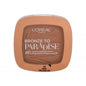 L´Oréal Paris Bronze To Paradise 9 g bronzer pro ženy 02 Baby One More Tan