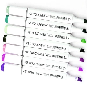 60/ 80 Colors Marker Pen Choose Paint Sketch Markers Double Headed for Kids Childrens