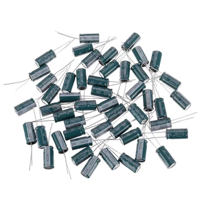 50pcs 6.3V 2200UF 10x20MM High Frequency Low ESR Radial Electrolytic Capacitor