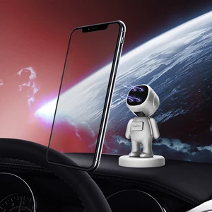 Bakeey Universal Strong Magnetic Car Phone Holder Stand Astronaut Magnetic GPS Mobile Phone Bracket Car Interior Accesso