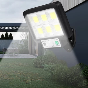 56/72 COB Split LED Solar Power Street Light PIR Motion Sensor Security Wall Lamp Waterproof Outdoor Garden with Remote
