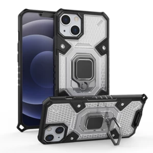 Bakeey for iPhone 13 Mini/ 13/ 13 Pro/ 13 Pro Max Case with 360° Rotating Magnetic Ring Holder Shockproof Protective Cas