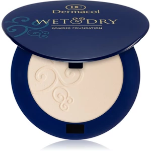 Dermacol Compact Wet & Dry púdrový make-up odtieň 02 6 g