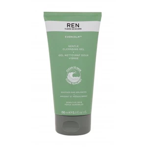 REN Clean Skincare Evercalm Gentle Cleansing 150 ml čistiaci gél pre ženy na veľmi suchú pleť; na citlivú a podráždenú pleť