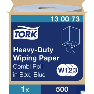 TORK Viacúčelové extra silné papierové obrúsky modré W1 / 2/3 130073