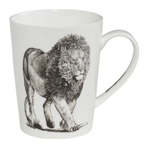 Biely porcelánový hrnček Maxwell & Williams Marini Ferlazzo Lion, 450 ml