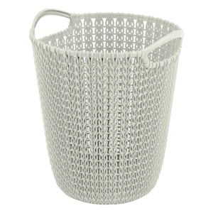 Biely odpadkový kôš Curver Knit, 7 l
