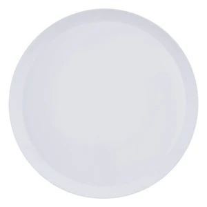 Biely sklenený tanier Orion Grangusto, 33 cm
