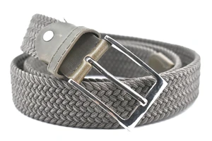 Jednobarevný elastický opasek Arteddy - kaki /120