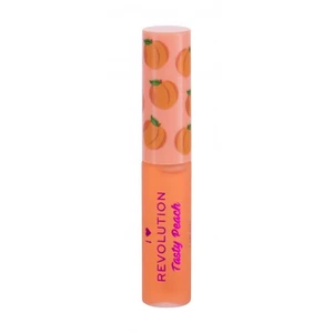 I Heart Revolution Tasty Peach Lip Oil 6 ml olej na pery pre ženy Peach Juice