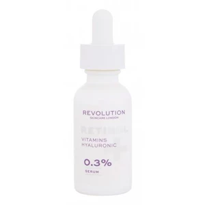 Revolution Skincare Retinol Vitamins Hyaluronic 0,3% 30 ml pleťové sérum na veľmi suchú pleť; výživa a regenerácia pleti; na pigmentové škvrny