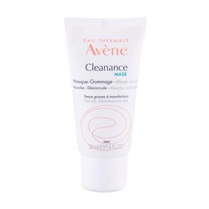 Avene Cleanance Scrub Mask 50 ml peeling pre ženy na mastnú pleť; na problematickú pleť s akné; na rozjasnenie pleti