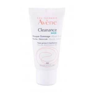 Avene Cleanance Scrub Mask 50 ml peeling pre ženy na mastnú pleť; na problematickú pleť s akné; na rozjasnenie pleti