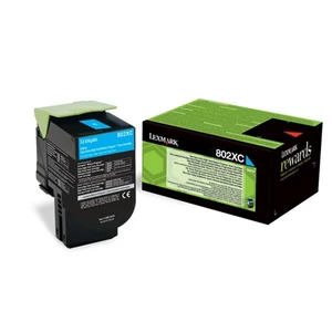 Lexmark 80C2XCE azúrový (cyan) originálny toner