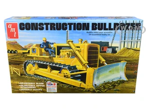 Skill 3 Model Kit Construction Bulldozer 1/25 Scale Model by AMT