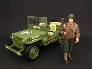 US Army WWII Figure I For 118 Scale Models by American Diorama