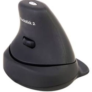 Optická ergonomická myš BakkerElkhuizen Rockstick2 Medium/Small BNEROCKMWMS, ergonomická, černá