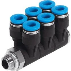 Rozdělovač FESTO 186254QSLV6-G1/8-6, Ø vedení: 6 mm