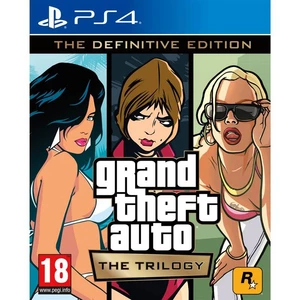 Hra RockStar PlayStation 4 Grand Theft Auto: The Trilogy – The Definitive Edition (5026555430807) hra pre PlayStation 4 • akčná adventúra • anglická v