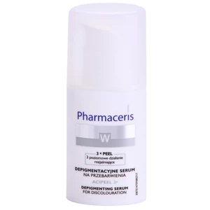 Pharmaceris W-Whitening Acipeel 3x zesvětlující korekční sérum proti pigmentovým skvrnám s vitaminem C 30 ml