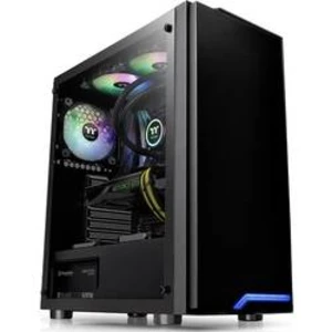 PC skříň midi tower Thermaltake H100 TG, černá