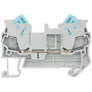 Průchodková svorka přípojka IDC Siemens 8WH30000AE01, modrá, 50 ks