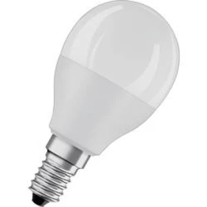 LED žárovka OSRAM 4058075430877 230 V, E14, 5.5 W, teplá bílá, A+ (A++ - E), tvar žárovky, 1 ks