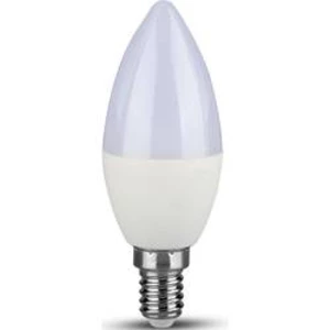 LED žárovka V-TAC 42151 230 V, E14, 5.5 W = 40 W, teplá bílá, A+ (A++ - E), tvar svíčky, 1 ks