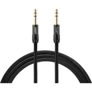 Kabel Warm Audio 55-90046 (1), [1x jack zástrčka 6,3 mm - 1x jack zástrčka 6,3 mm], 1.80 m, černá