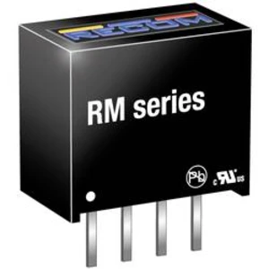 DC/DC měnič napětí do DPS RECOM RM-1212S, 12, 21 mA, 0.25 W, Počet výstupů 1 x