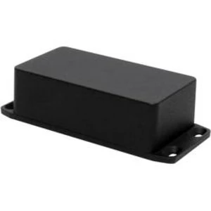 Univerzální pouzdro Hammond Electronics 1590B2FLBK 1590B2FLBK, 112 x 60 x 38 , litý hliník, černá, 1 ks