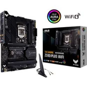 Základní deska Asus TUF GAMING Z590-PLUS WIFI Socket Intel® 1200 Tvarový faktor ATX Čipová sada základní desky Intel® Z590