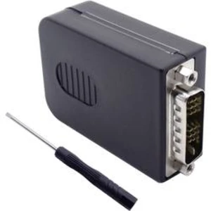 DVI konektor Quadrios 2001C224 zástrčka, rovná, pólů 20, černá, 1 ks