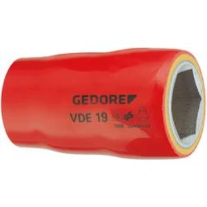VDE vložka zástrčného klíče Gedore VDE 19 19, 19 mm, 1/2", chrom-vanadová ocel 6123320