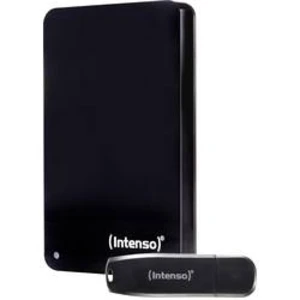 Externí HDD 6,35 cm (2,5") Intenso Memory Drive, 1 TB, USB 3.2 Gen 1 (USB 3.0), černá