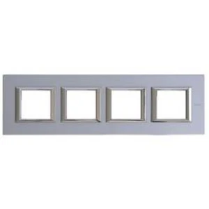 Legrand rám Axolute šedá HA4802M4HAZ