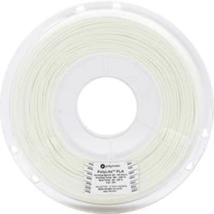 Vlákno pro 3D tiskárny Polymaker 70527, PLA plast, 1.75 mm, 1 kg, bílá