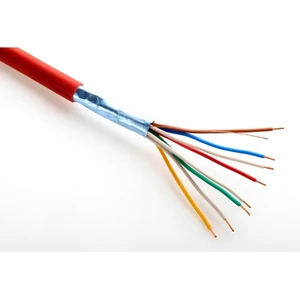 Kabel J-Y(ST)Y 4x2x0,8 červený BMK